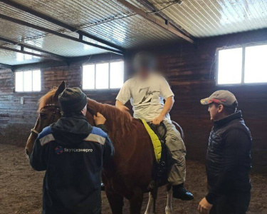 Верховая езда и гидрокинезотерапия. Участники СВО проходят реабилитацию в Якутии / ЯСИА   Республика Саха (Якутия)