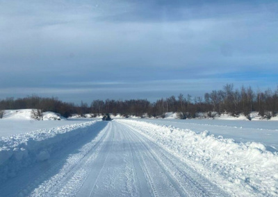 Дорожники обеспечили проезд по автозимнику в Кобяйском улусе Якутии / ЯСИА  Кобяйский Республика Саха (Якутия)