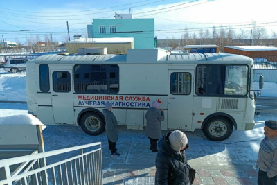Передвижной флюорограф начал работу в Якутске / ЯСИА Якутск Якутск Республика Саха (Якутия)