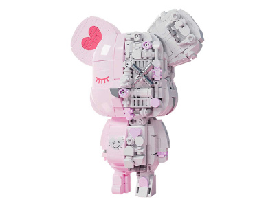 JK6250-2 Конструктор Bearbrick: Pink