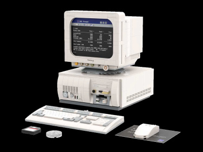 Retro 85005 Конструктор Ретро-компьютер