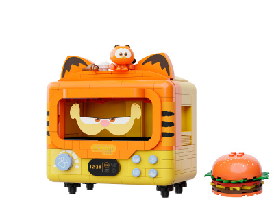 Garfield 86822 Конструктор Гарфилд: Микроволновка