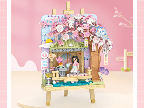 4803_MK Конструктор Чайная церемония под сакурой