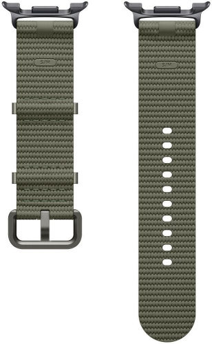 Ремешок Samsung Galaxy Watch 8/8 Classic Athleisure, S/M Темно-зеленый