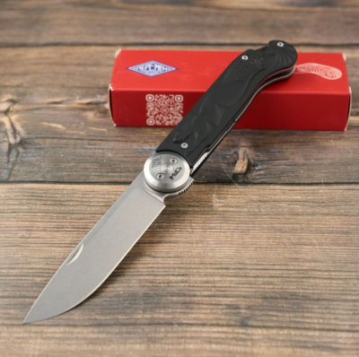 Складной нож Перемен Мысь SW, сталь 8Cr14MoV, рукоять FRN, черный