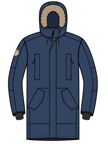 Пуховая куртка BASK