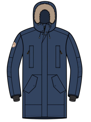 Пуховая куртка BASK