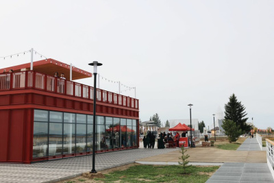 В Якутии открыли новую набережную реки Вилюй / ЯСИА   