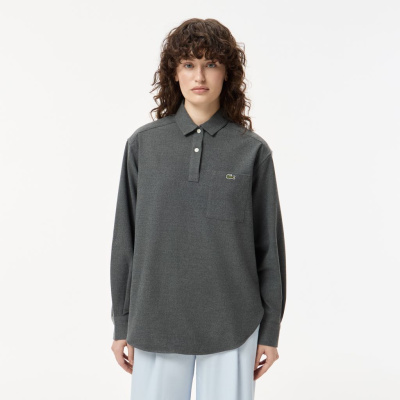 Женская рубашка Lacoste  OVERSIZE FIT