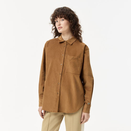 Женская рубашка Lacoste  OVERSIZE FIT