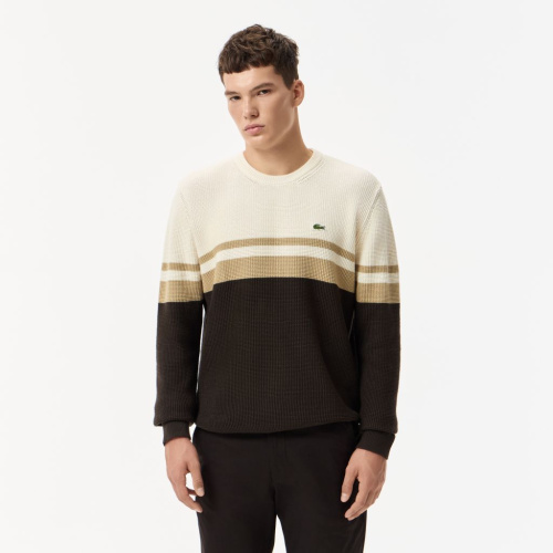 Мужской свитер Lacoste в полоску CLASSIC FIT
