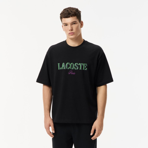 Мужская футболка Lacoste Loose Fit из органического хлопка