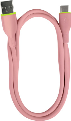 Кабель Gal USB to USB-C 1.2m Pink