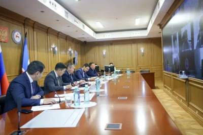 В правительстве Якутии наметили планы по строительству новых соцобъектов в Якутске / ЯСИА Якутск Якутск Республика Саха (Якутия)