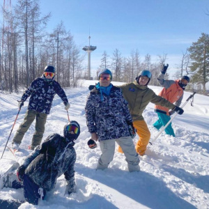 Горнолыжники и сноубордисты из Удачного показали лучшие результаты /    