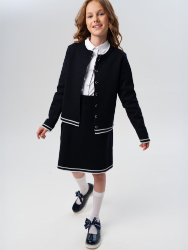 Комплект: кардиган, юбка