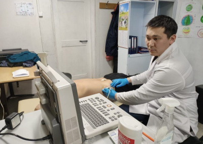 «Мобильные доктора» приняли почти 11 тысяч жителей арктических районов / Нарыйа Пахомова   