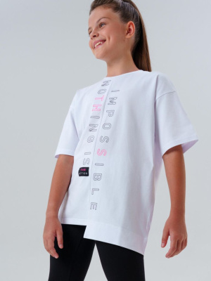 Джемпер трикотажный для девочек (футболка)