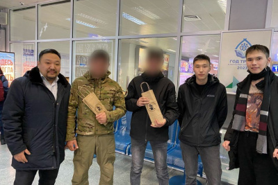 «Мы — надёжная опора защитникам нашей Родины». Участников СВО встретили в Якутске / Мария Архипова Якутск Якутск Республика Саха (Якутия)