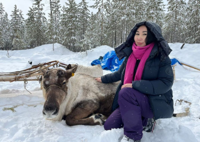 Олени из Нелькана прибыли в Якутск / ЯСИА   