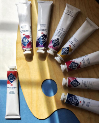 Масло "Мастер-Класс" 46 мл Кобальт фиолетовый