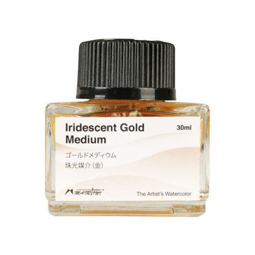 Медиум для акварели Mairtini 30 мл, золото