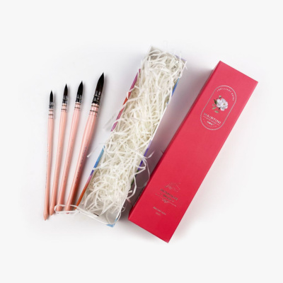 Набор кистей для акварели Mairtini "Academy" SS91 Series 4 шт