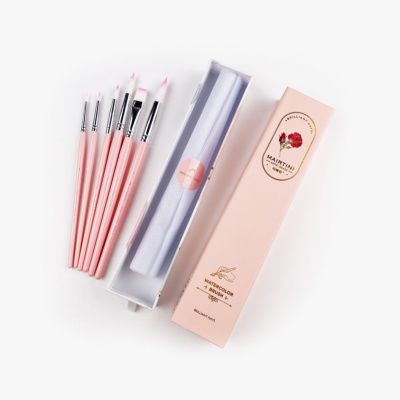 Набор кистей для акварели , синтетика Mairtini "Brilliant Rays" 6 шт