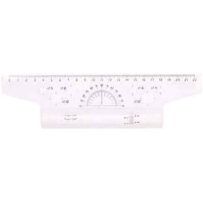 Рейсшина с пластиковым роликом ArtSpace 22 см