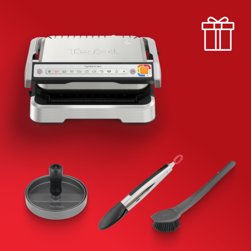 Умный электрогриль Optigrill 4 in 1 GC774D30 + аксессуары в подарок