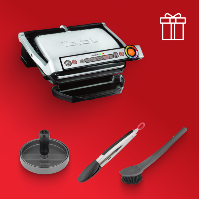 Умный электрогриль Optigrill+ GC712D34 + аксессуары в подарок