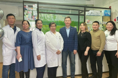 Аптечные пункты открыли в отдаленных селах Намского района / ЯСИА  Намский Республика Саха (Якутия)