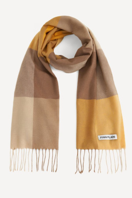 Палантин в клетку