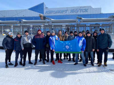 В Якутске - большой хоккей /  Якутск Якутск Республика Саха (Якутия)