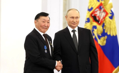 Мечта сбылась! В якутском селе Крестях начали строить клуб, обещанный Путиным сунтарскому дояру / ЯСИА  Сунтарский Республика Саха (Якутия)