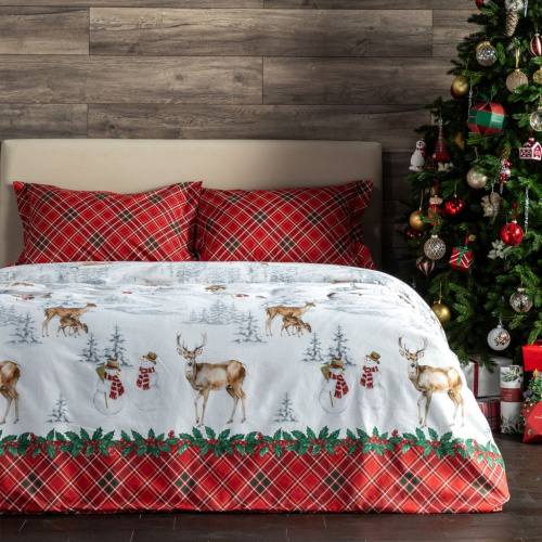 Постельное белье Country Christmas перкаль