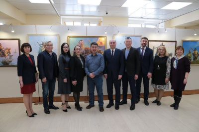 Состоялось открытие персональной выставки Иннокентия Корякина /    