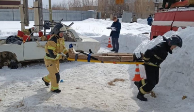 В соревнованиях «Лучшая команда МЧС» наши пожарные заняли третье место /    
