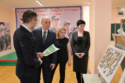 Глава Мирнинского района побывал в Алмазном /   Мирнинский Республика Саха (Якутия)