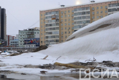 Рекордный объём снега вывезли с улиц Якутска / Анастасия Филиппова Якутск Якутск Республика Саха (Якутия)