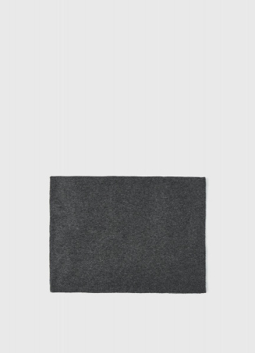 Вязаный шарф, Серый