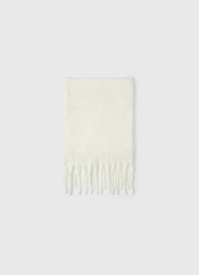 Шарф для девочек, Белый