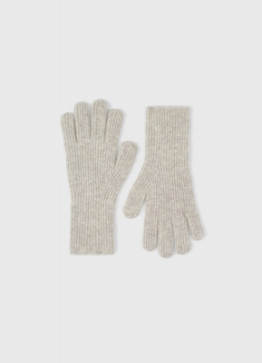Вязаные перчатки, Бежевый