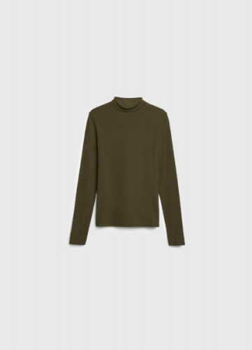 Водолазка из хлопка, Зеленый