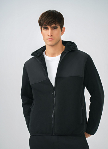 Толстовка на молнии, Черный