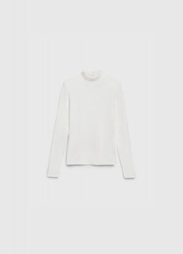 Водолазка из хлопка, Белый