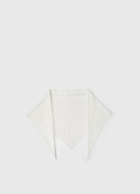 Вязаная косынка, Бежевый