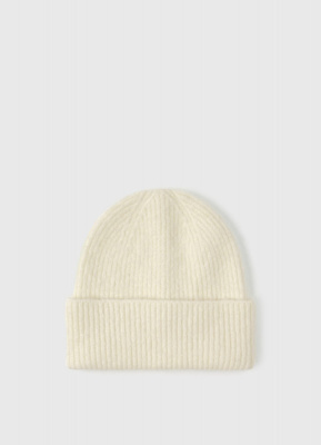 Вязаная шапка для девочек, Белый