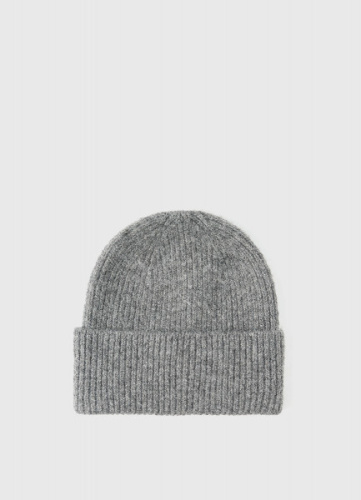 Вязаная шапка для девочек, Серый