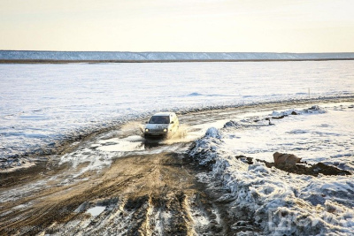 Штраф до миллиона рублей грозит за несанкционированный выезд на лед в Якутии / Мария Архипова   Республика Саха (Якутия)